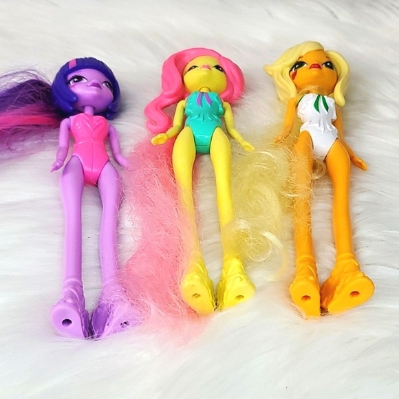 2014 9.5" My Little Pony Doll Bundle of 3 Twilight Sparkle Pinky Pie Apple Jack - Picture 7 of 16